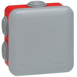 Розподільна коробка Legrand 92025 (105х105х55) IP55 червона