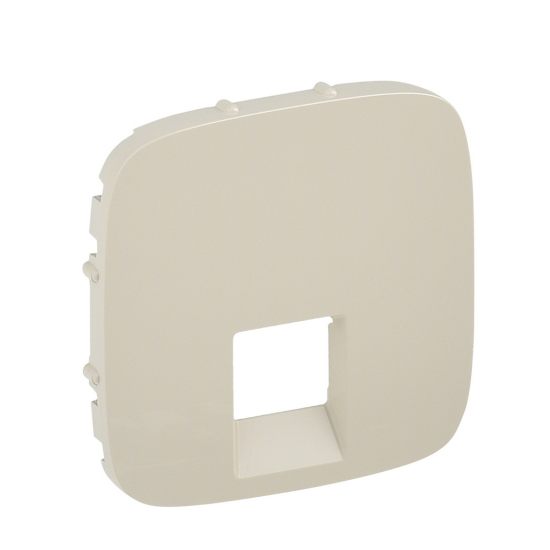 Панель розетки RJ11/RJ45 Legrand Valena Allure слонова кістка