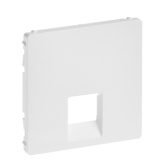 Панель розетки RJ45/RJ11 Legrand Valena Life біла
