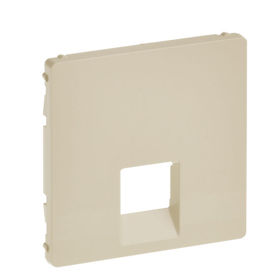 Панель розетки RJ45/RJ11 Legrand Valena Life слонова кістка