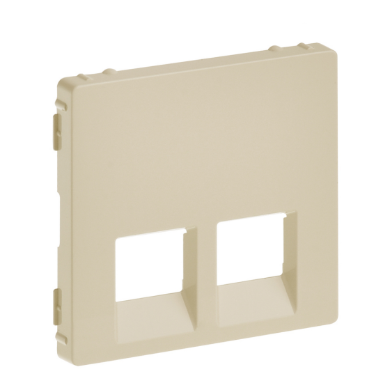 Панель розетки RJ11+RJ45 Legrand Valena Life слонова кістка