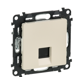 Механізм розетки RJ45 Кат.5е UTP Valena Life слонова кістка