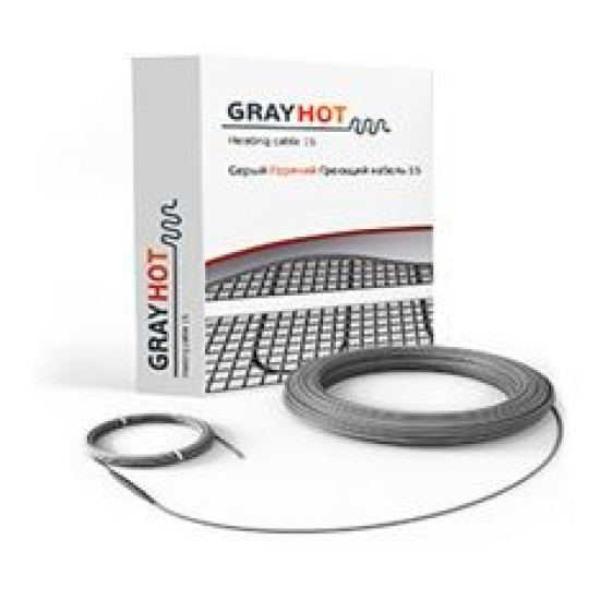 Нагрівальний кабель Gray Hot, 6м