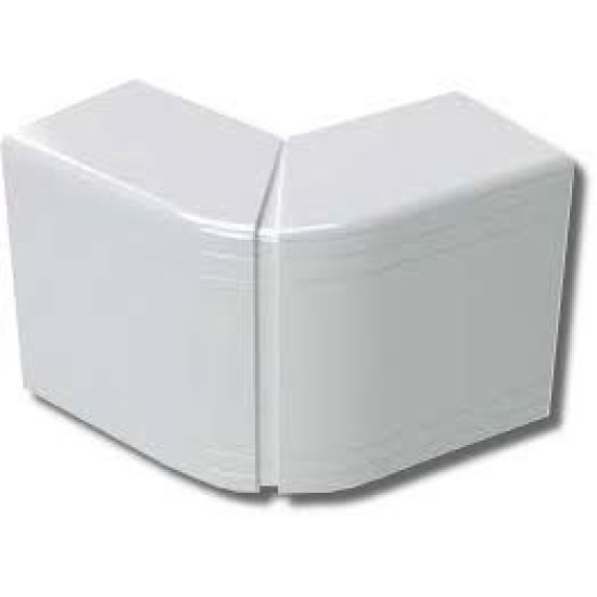 Кут зовнішній змінний 100x40 NEAV (70-120°), колір білий RAL9001