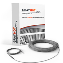 Нагрівальний кабель Gray Hot, 9м