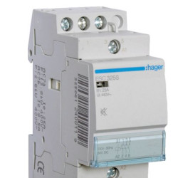 Модульний контактор ESC325S (25A, 3НО, 230В) Hager