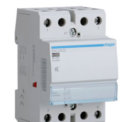 Модульний контактор ESC240S (40A, 2НО, 230В) Hager