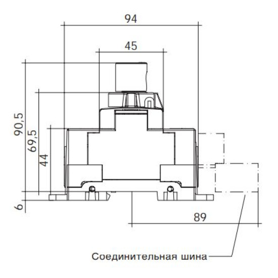 Перемикач Hager HI403R до 50мм2