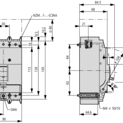 Автомат для захисту двигуна Eaton Moeller NZMN1-M100