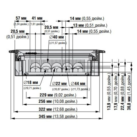 Щит Eaton Moeller KLV-36UPS-F