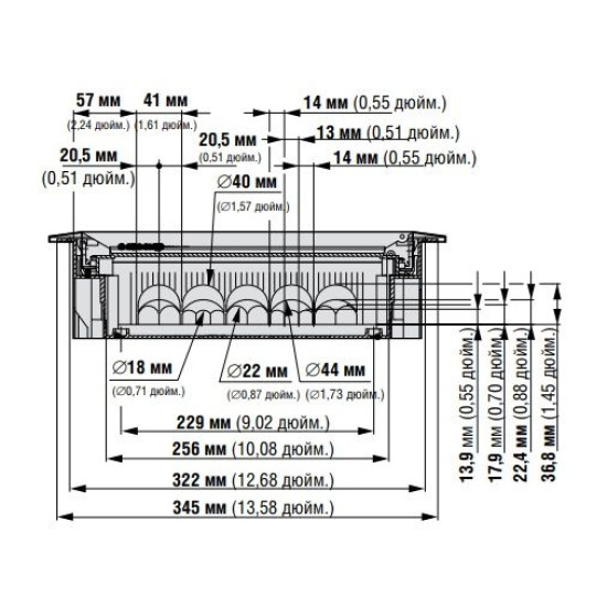 Щит Eaton Moeller KLV-48UPS-F