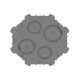 Розподільна коробка Kopos KO 97/5 (8595057600164) 103х50мм