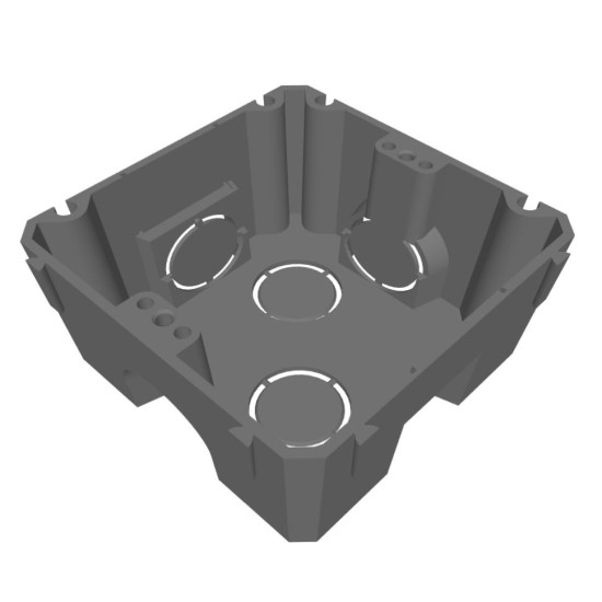 Розподільна коробка Kopos KP 67x67 (8595057600072) 71х71х42мм