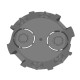 Коробка під розетку Kopos KPR 68/71L