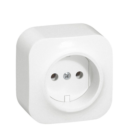 Розетка 2К Legrand Forix біла