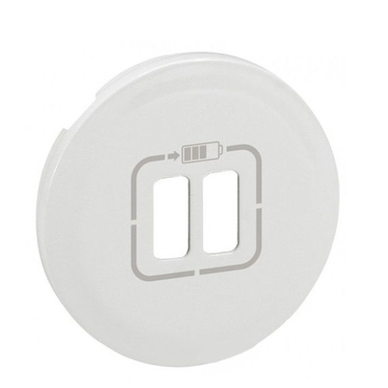 Панель розетки 1хUSB Legrand Celiane біла