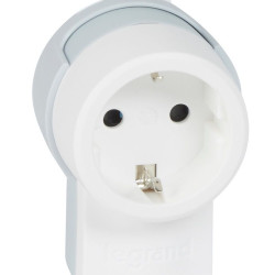 Штепсельне гніздо Legrand 2К+З