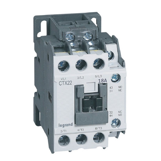 Контактор Legrand CTX3 22 18A 1НО1НЗ 230В AC