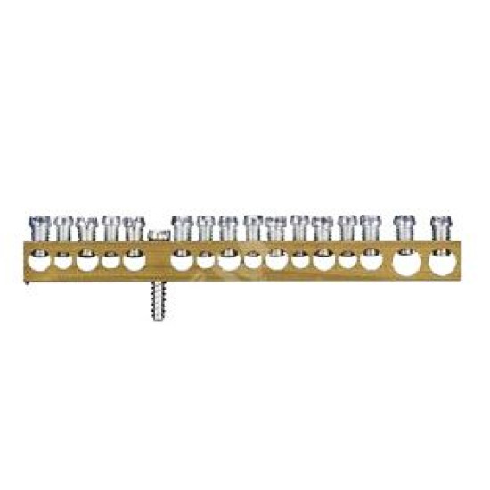 Шина заземлення 2х16+8х10+6х6 Schneider Electric MIP99039