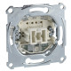 Одноклавішний двополюсний механізм вимикача Schneider Electric Aquadesign MTN3102-0000