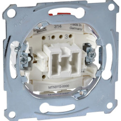 Двополюсний механізм вимикача Schneider Electric Aquadesign MTN3112-0000