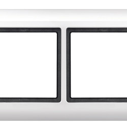 Двомісна рамка Schneider Electric Aquadesign MTN400219 полярно-білий