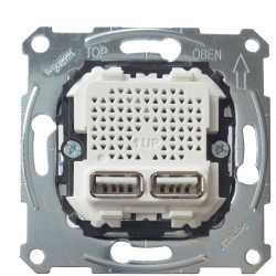 USB розетка Schneider Electric Merten System M MTN4366-0100