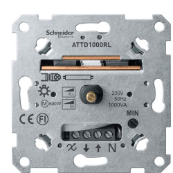 Механізм поворотного світлорегулятора Schneider Electric Merten Artec/Antik MTN5135-0000 60-1000В