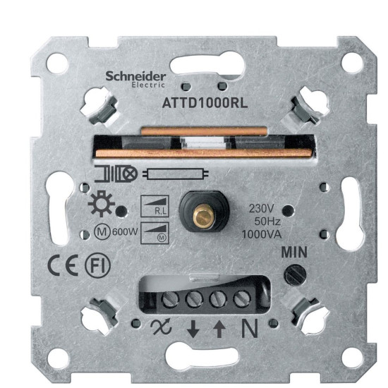 Механізм поворотного світлорегулятора Schneider Electric Merten Artec/Antik MTN5135-0000 60-1000В