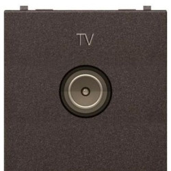 TV розетка ABB Zenit N2250.7 AN 2М (антрацит)