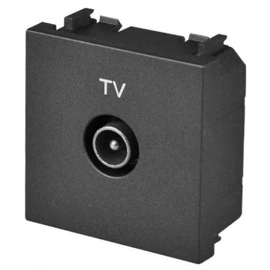 TV розетка ABB Zenit N2250.7 AN 2М (антрацит)