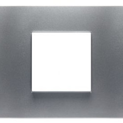 П'ятимісна рамка ABB Zenit N2275 PL (срібло)