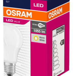 Лампочка Osram 10Вт 2700К Е27