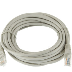 Патч-корд литий Logicpower UTP, RJ45, кат. 5Е, 5м