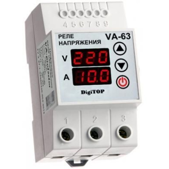 Реле напруги VA-protector VА-63 DigiTOP
