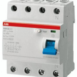 ПЗВ ABB F204 AC-63/0,1, 63А, 100 мА, AC