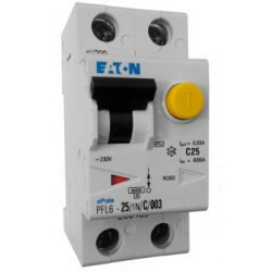 Дифавтомат Eaton (Moeller) PFL6-25/1N/C/003