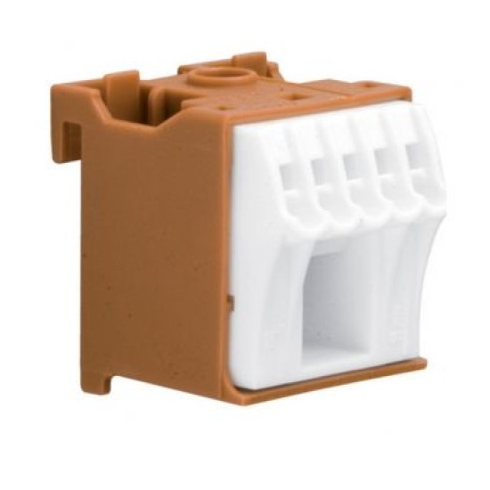 Блок фазних клем Hager KN06P 1x16мм2+5x4мм2