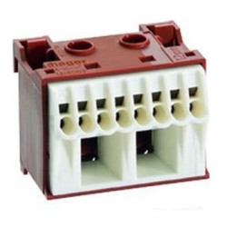 Блок фазних клем Hager KN10P 2x16мм2+8x4мм2