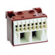 Блок фазних клем Hager KN10P 2x16мм2+8x4мм2