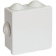 Коробка монтажна DKC 53700 (400C3) 80х80х40 IP44