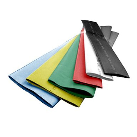 Червона термозбіжна трубка E.Next s024029 12,0/6,0мм (1м)