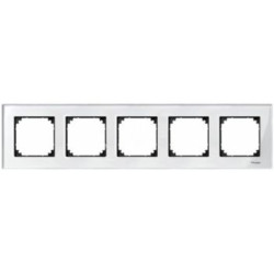 П'ятимісна рамка M-ELEGANCE glass діамант Merten, MTN404519