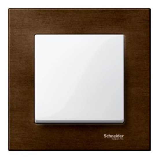 Рамка одинарна M-ELEGANCE wood горіх Merten, MTN4051-3473