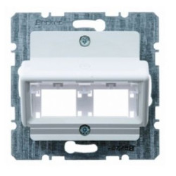 Накладка для 1 або 2 єдиних модулів RDM, полярна білизна Berker S.1/K.1/ARSYS