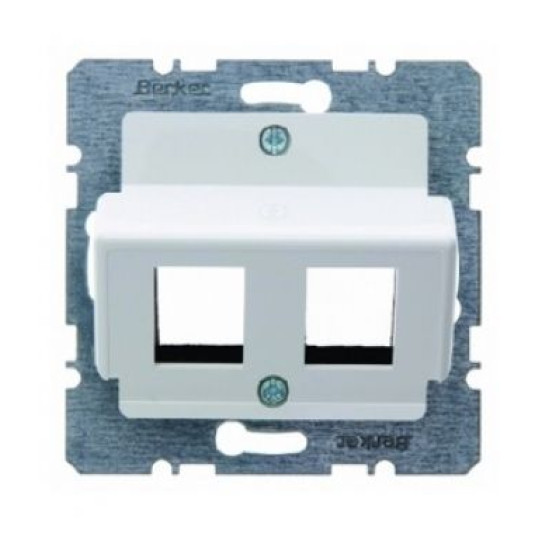 Накладка для модулів AMP, полярна білизна Berker S.1/K.1/ARSYS
