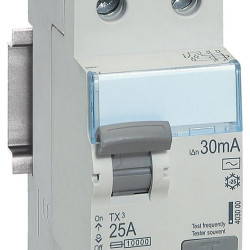 ПЗВ Legrand (403000) TX3 1Р+N 25A 30мА AC