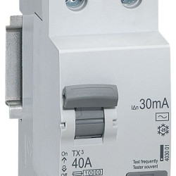 ПЗВ Legrand (403001) TX3 1Р+N 40A 30мА AC