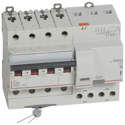 Дифавтомат Legrand (411211) 3P+N C 63A 300мA AC
