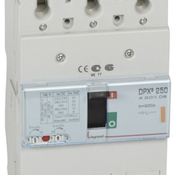 Автомат вимикач DPX³ 250 3п 200А 25кА, Legrand